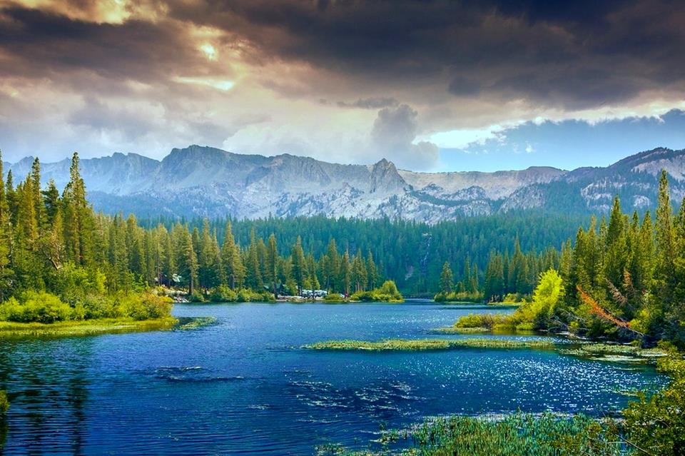 Landscapes With Lake And Clouds jigsaw puzzle