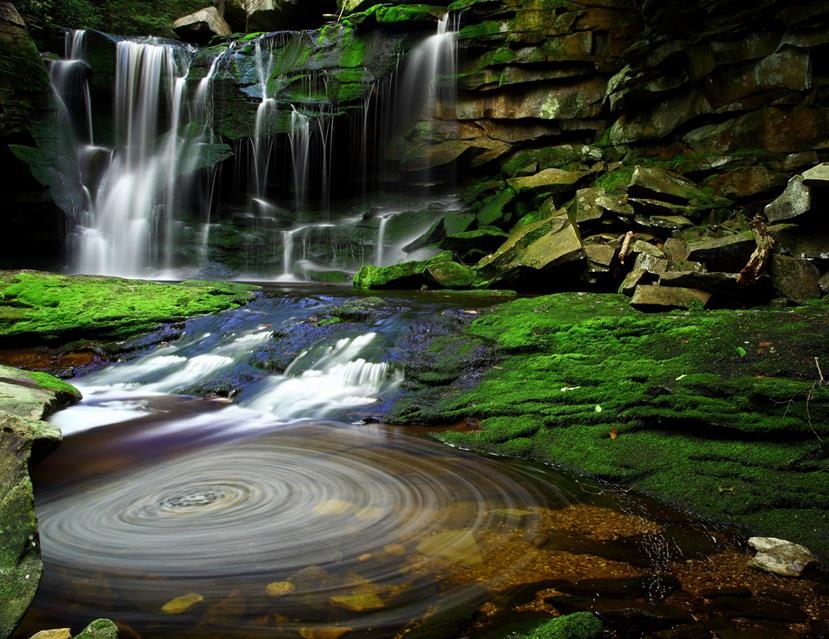 Elakala Waterfalls Swirling Pool jigsaw puzzle