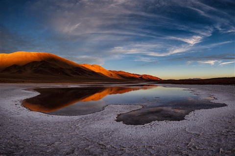 Lake Salt Flat Andes jigsaw puzzle