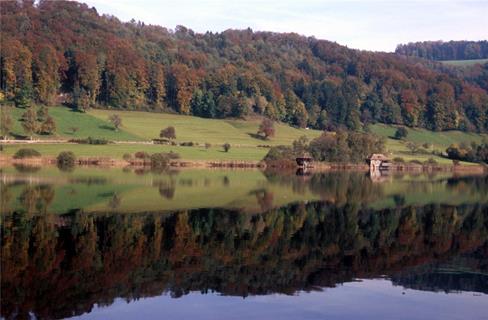 Symmetrical Reflection Of A Landscape jigsaw puzzle