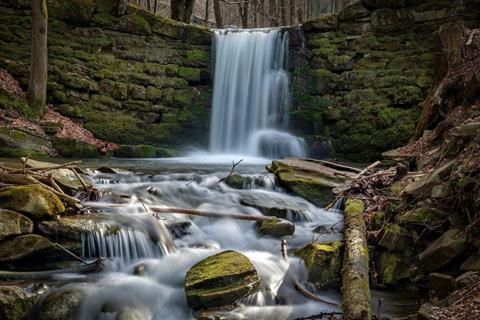 Mossy Waterfall jigsaw puzzle