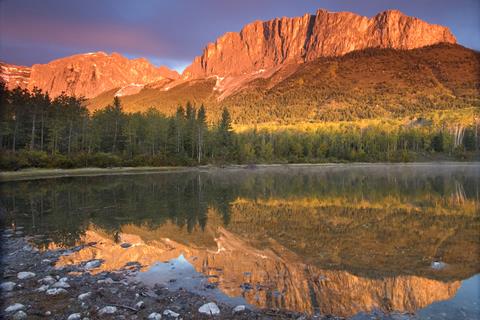 Mount Yamnuska jigsaw puzzle