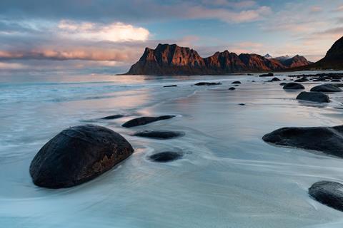 Paw Like Rock Formation On The Beach jigsaw puzzle