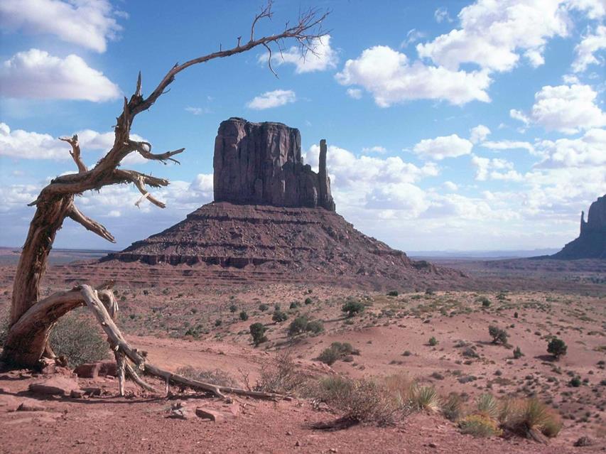 Sandstone Mesas At Arizonas Monument Valley jigsaw puzzle