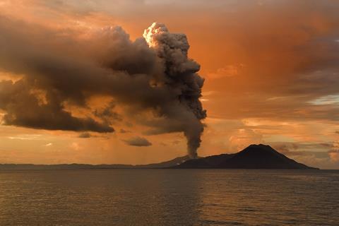 Tavurvur Active Volcano jigsaw puzzle