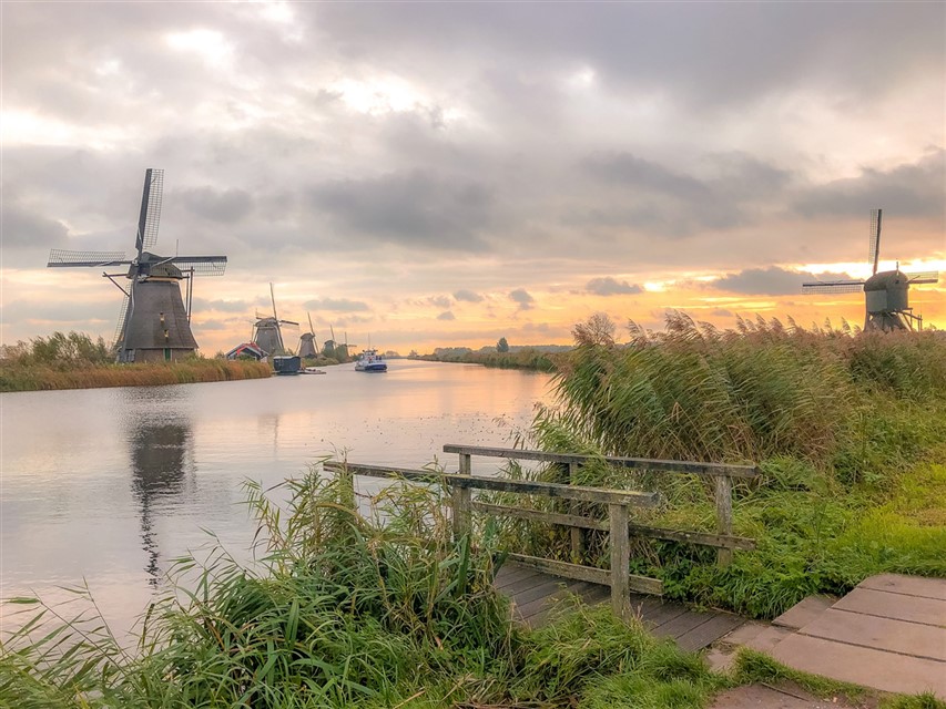 Windmills in Holland jigsaw puzzle