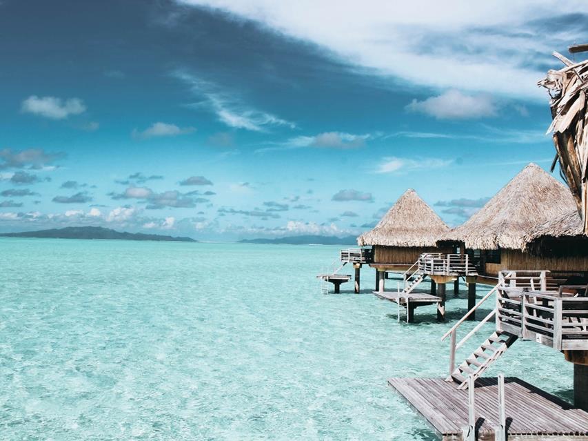 Three Village Huts  jigsaw puzzle