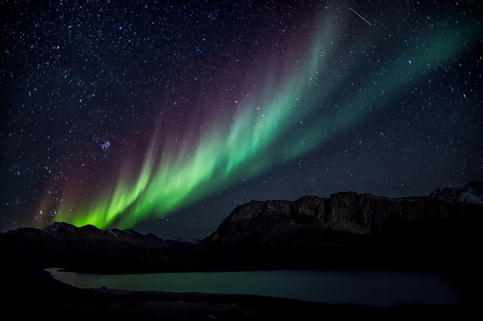 Night Sky Aurora Borealis jigsaw puzzle