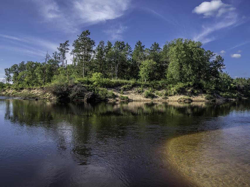 River, Trees and The Sky jigsaw puzzle