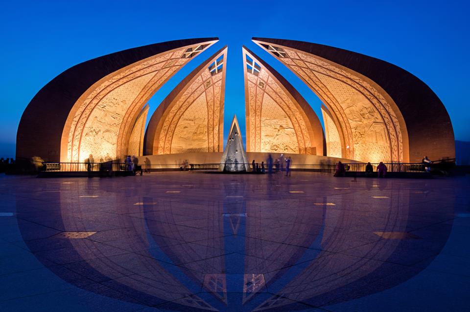 Blue Hour At Pakistan Monument jigsaw puzzle