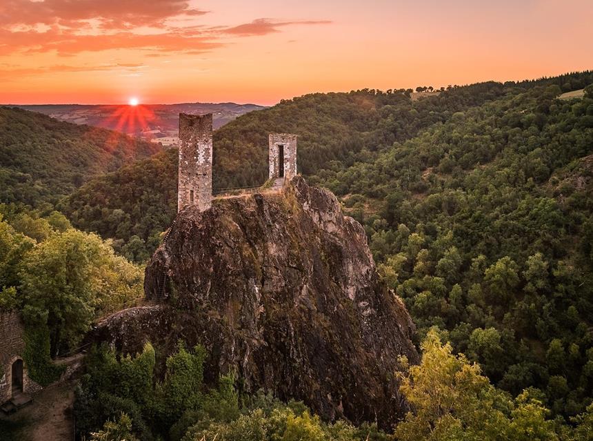 Castle Of Peyrusse Le Roc jigsaw puzzle