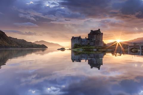 Eilean Donan At Dusk jigsaw puzzle