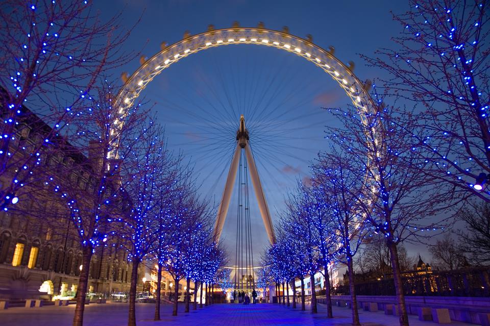 London Eye Twilight jigsaw puzzle