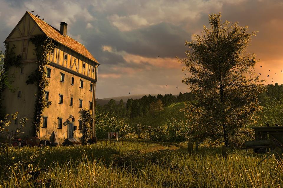 Lone House jigsaw puzzle