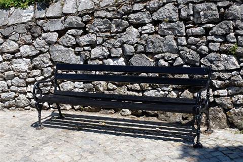 Black Metal Bench jigsaw puzzle