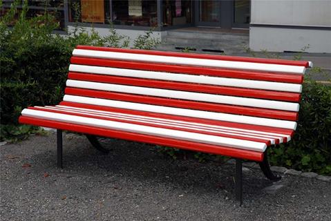 Peppermint Candy Bench jigsaw puzzle