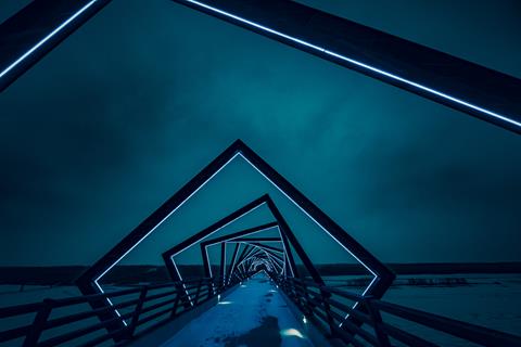 High Trestle Trail Bridge Madrid jigsaw puzzle