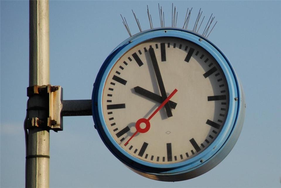 Light Blue Clock jigsaw puzzle