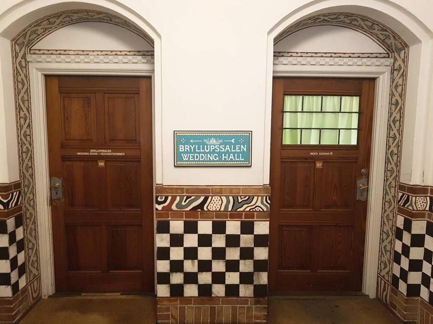 Wedding Hall Sign jigsaw puzzle