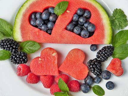 A Heart Watermelon jigsaw puzzle