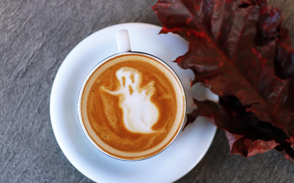 Ghost capuccino jigsaw puzzle