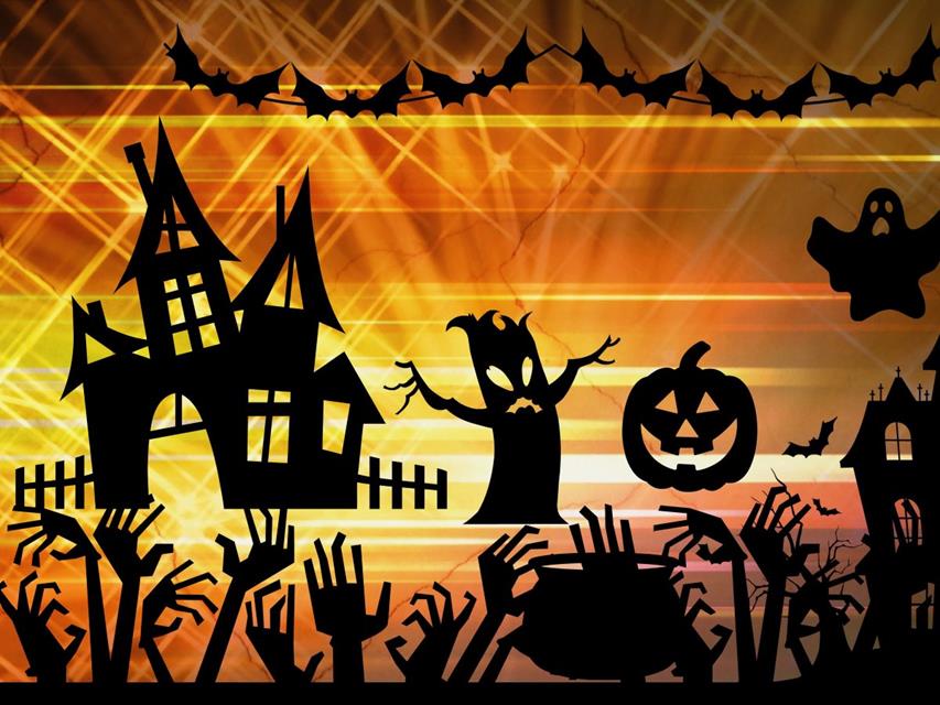Halloween Decoration Silhouette jigsaw puzzle