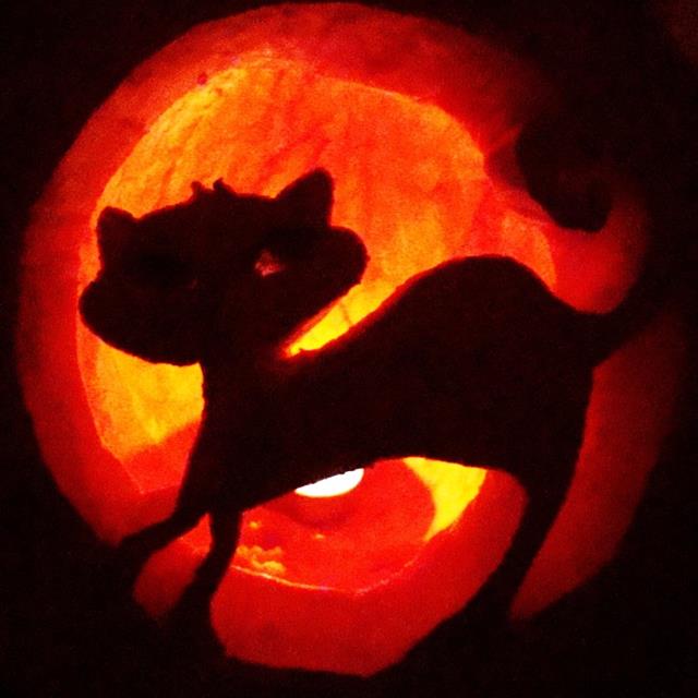 Spooky Cat jigsaw puzzle