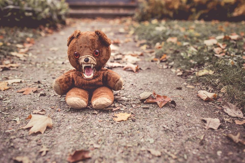 Creepy Teddy Bear jigsaw puzzle