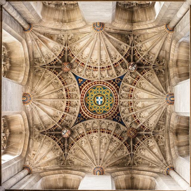Canterbury Cathedral Tower Ceiling jigsaw puzzle