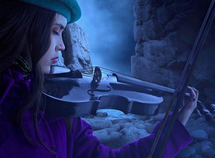 Woman Violinist jigsaw puzzle