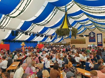 Inside of a tent jigsaw puzzle