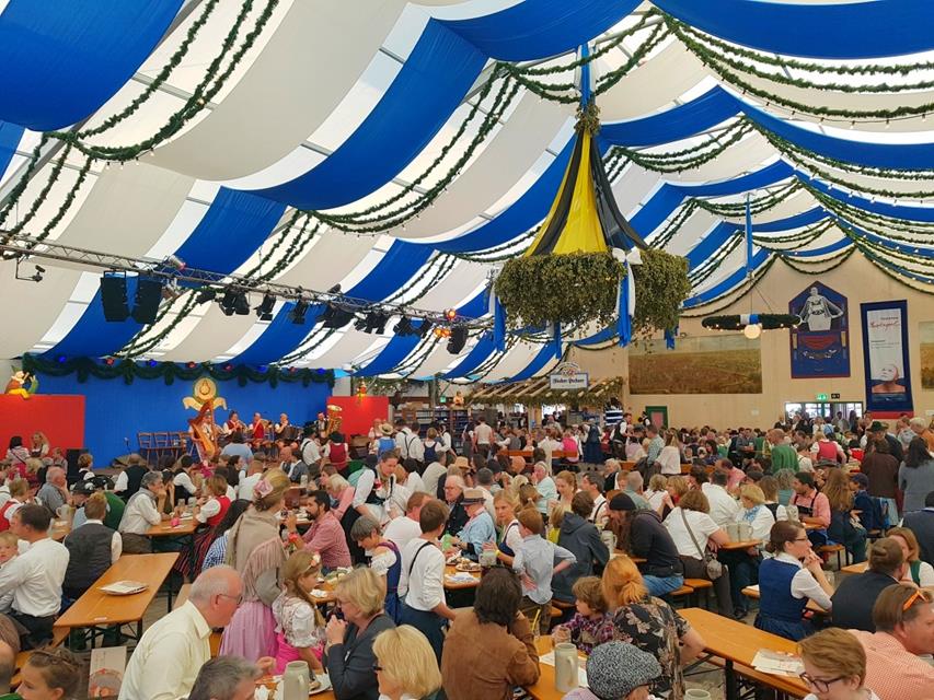 Inside of a tent jigsaw puzzle