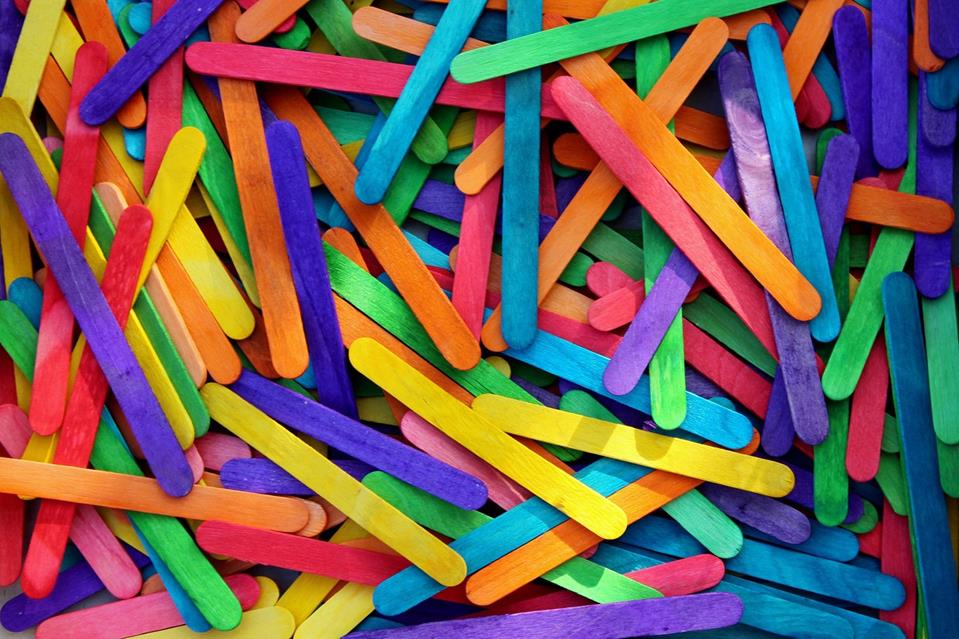 Colorful Sticks jigsaw puzzle