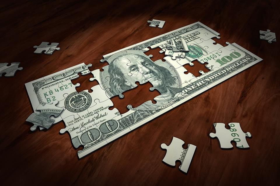 Dollar Puzzle Design jigsaw puzzle
