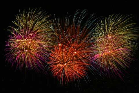 Fireworks jigsaw puzzle