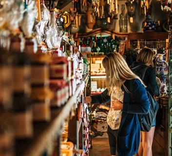 Girl At Souvenir Shop jigsaw puzzle