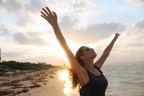 Woman in Beach jigsaw puzzle