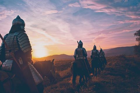 Riders Riding To The Dawn jigsaw puzzle