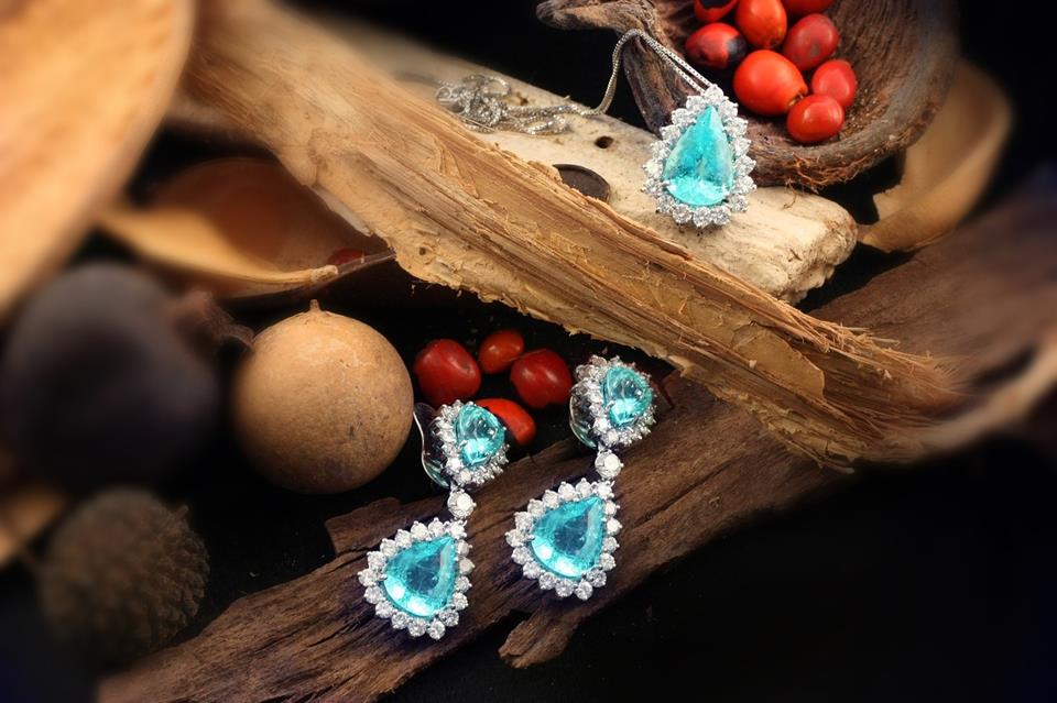 Blue Earrings jigsaw puzzle