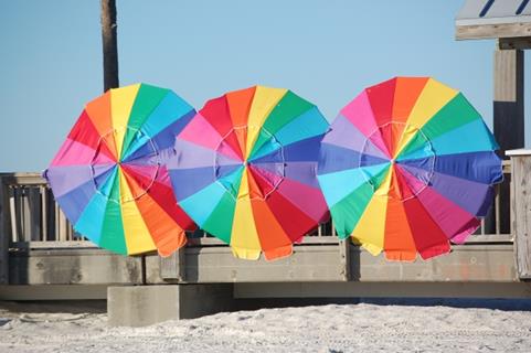 Umbrellas jigsaw puzzle
