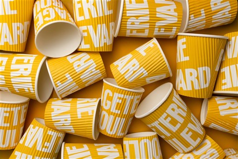 Yellow Paper Cups jigsaw puzzle