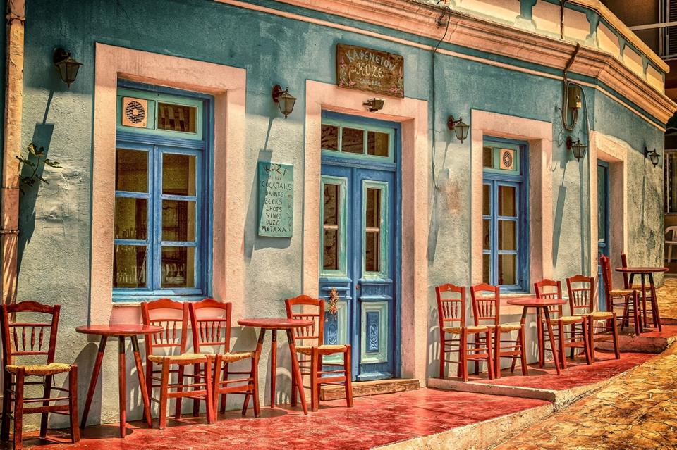Cafe In Greece jigsaw puzzle