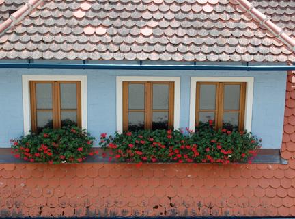 Blue Facade With Windows jigsaw puzzle