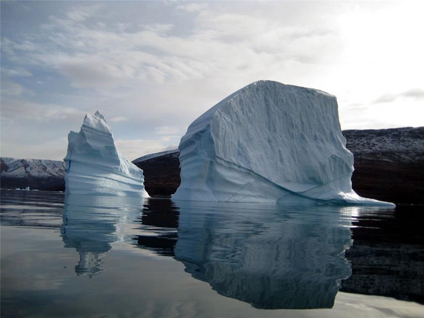 Two Large Glaciers jigsaw puzzle