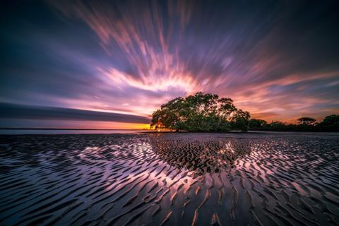 Low Tide Beach Crepuscule jigsaw puzzle