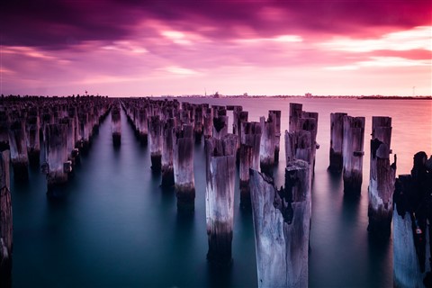 Melbourne, Princes Pier  jigsaw puzzle