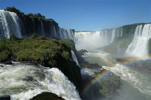 Waterfalls with Rainbow jigsaw puzzle