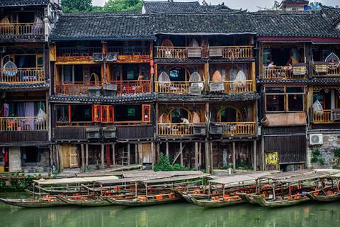 Phoenix Ancient Town near the river  jigsaw puzzle