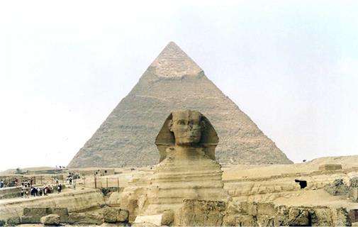 The Great Pyramid of Giza And The Sphinx jigsaw puzzle