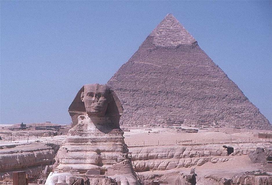 The Sphinx and The Pyramid jigsaw puzzle